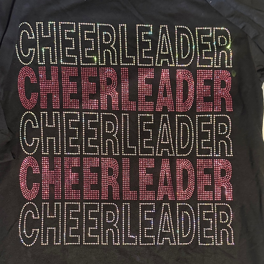Black Cheerleader Shirt